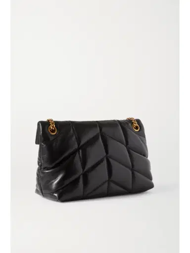 Saint Laurent Puffer Small Matelassé Leather Shoulder Bag | Thumbnail 3 Saint Laurent Puffer Small Matelassé Leather Shoulder Bag | Thumbnail 3