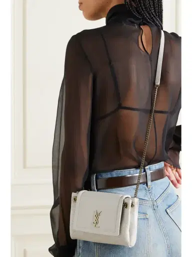 Saint Laurent Nolita Mini Quilted Leather Shoulder Bag | Thumbnail 6 Saint Laurent Nolita Mini Quilted Leather Shoulder Bag | Thumbnail 6