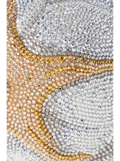 Judith Leiber Couture Rose Desiree Crystal-embellished Silver-tone Clutch | Thumbnail 4 Judith Leiber Couture Rose Desiree Crystal-embellished Silver-tone Clutch | Thumbnail 4
