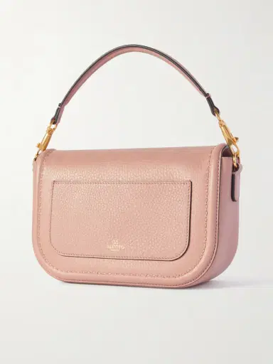 Valentino Garavani Locò Embellished Textured-leather Shoulder Bag | Thumbnail 3 Valentino Garavani Locò Embellished Textured-leather Shoulder Bag | Thumbnail 3