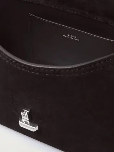 TOTEME T-lock Suede Clutch | Thumbnail 5 TOTEME T-lock Suede Clutch | Thumbnail 5