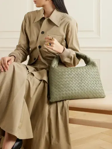 Bottega Veneta Hula Hoop Small Intrecciato Leather Tote | Thumbnail 2 Bottega Veneta Hula Hoop Small Intrecciato Leather Tote | Thumbnail 2