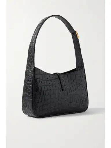 Saint Laurent Le 5 À 7 Croc-effect Leather Shoulder Bag | Thumbnail 3 Saint Laurent Le 5 À 7 Croc-effect Leather Shoulder Bag | Thumbnail 3