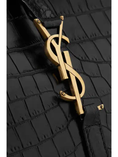 Saint Laurent Le 5 À 7 Croc-effect Leather Shoulder Bag | Thumbnail 4 Saint Laurent Le 5 À 7 Croc-effect Leather Shoulder Bag | Thumbnail 4