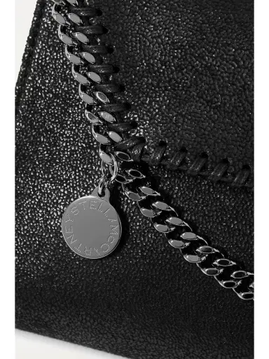 Stella McCartney Falabella Mini Vegetarian Textured-leather Shoulder Bag | Thumbnail 4 Stella McCartney Falabella Mini Vegetarian Textured-leather Shoulder Bag | Thumbnail 4