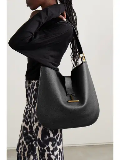 Tom Ford Tara Large Textured-leather Shoulder Bag | Thumbnail 2 Tom Ford Tara Large Textured-leather Shoulder Bag | Thumbnail 2
