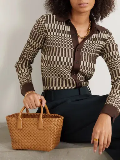 Bottega Veneta Cabat Mini Intrecciato Leather Tote | Thumbnail 2 Bottega Veneta Cabat Mini Intrecciato Leather Tote | Thumbnail 2