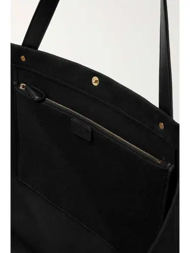 The Row Idaho Xl Leather-trimmed Cotton-twill Tote | Thumbnail 5 The Row Idaho Xl Leather-trimmed Cotton-twill Tote | Thumbnail 5
