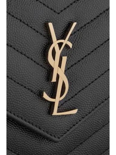 Saint Laurent Cassandre Matelassé Textured-leather Chain Wallet | Thumbnail 4 Saint Laurent Cassandre Matelassé Textured-leather Chain Wallet | Thumbnail 4