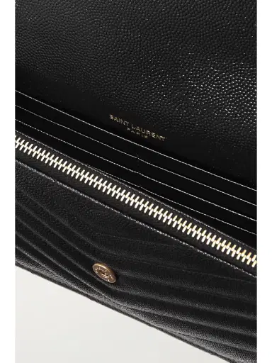 Saint Laurent Cassandre Matelassé Textured-leather Chain Wallet | Thumbnail 5 Saint Laurent Cassandre Matelassé Textured-leather Chain Wallet | Thumbnail 5