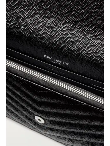 Saint Laurent Cassandre Matelassé Textured-leather Chain Wallet | Thumbnail 5 Saint Laurent Cassandre Matelassé Textured-leather Chain Wallet | Thumbnail 5