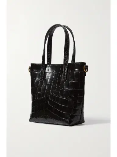Saint Laurent Toy Mini Croc-effect Leather Tote | Thumbnail 3 Saint Laurent Toy Mini Croc-effect Leather Tote | Thumbnail 3