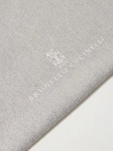 Brunello Cucinelli Leather-trimmed Canvas Tote | Thumbnail 4 Brunello Cucinelli Leather-trimmed Canvas Tote | Thumbnail 4