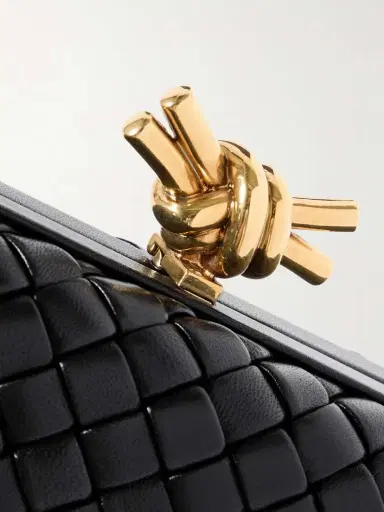 Bottega Veneta Knot Padded Intrecciato Leather Clutch | Thumbnail 4 Bottega Veneta Knot Padded Intrecciato Leather Clutch | Thumbnail 4