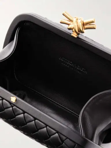 Bottega Veneta Knot Padded Intrecciato Leather Clutch | Thumbnail 5 Bottega Veneta Knot Padded Intrecciato Leather Clutch | Thumbnail 5