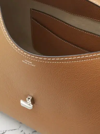 TOTEME T-lock Textured-leather Shoulder Bag | Thumbnail 5 TOTEME T-lock Textured-leather Shoulder Bag | Thumbnail 5