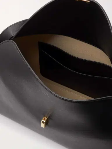 TOTEME T-lock Leather Shoulder Bag | Thumbnail 5 TOTEME T-lock Leather Shoulder Bag | Thumbnail 5