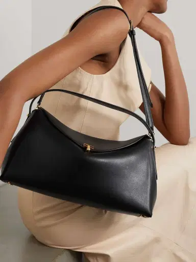 TOTEME T-lock Leather Shoulder Bag | Thumbnail 6 TOTEME T-lock Leather Shoulder Bag | Thumbnail 6