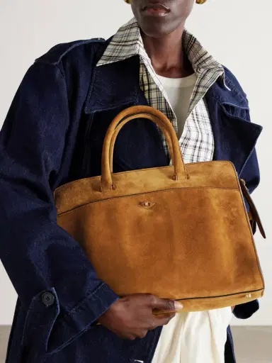 Métier Private Eye Medium Suede Tote | Thumbnail 2 Métier Private Eye Medium Suede Tote | Thumbnail 2
