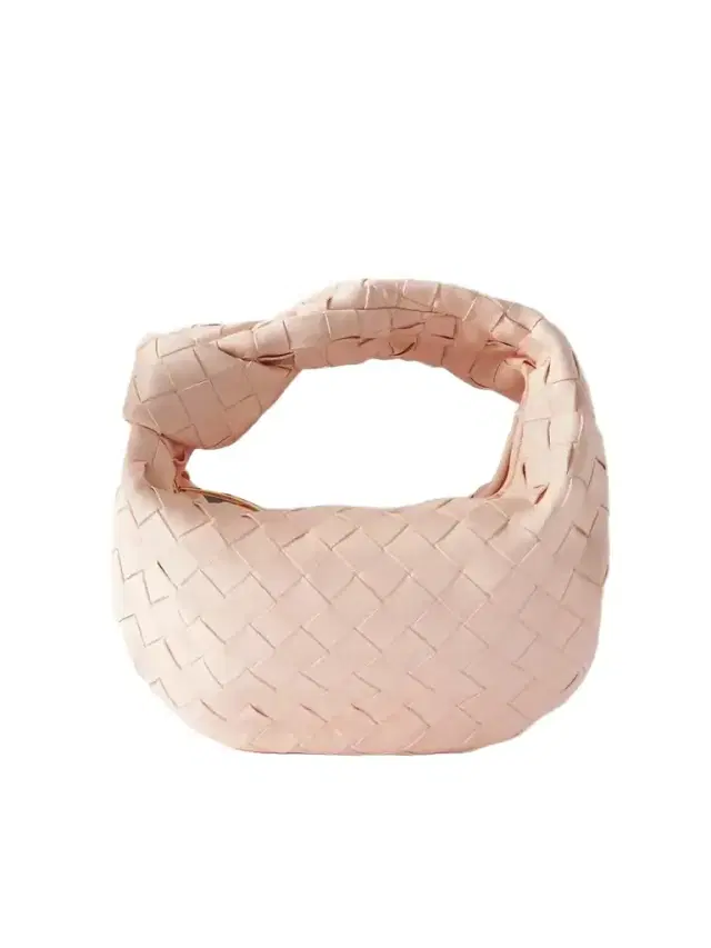 Jodie Mini Knotted Intrecciato Leather Tote