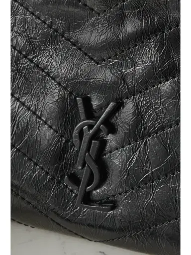 Saint Laurent Niki Medium Quilted Crinkled-leather Tote | Thumbnail 4 Saint Laurent Niki Medium Quilted Crinkled-leather Tote | Thumbnail 4