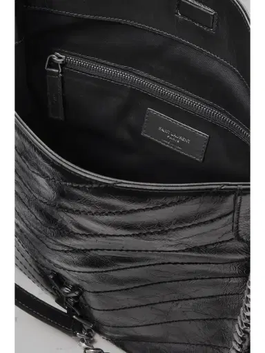 Saint Laurent Niki Medium Quilted Crinkled-leather Tote | Thumbnail 5 Saint Laurent Niki Medium Quilted Crinkled-leather Tote | Thumbnail 5