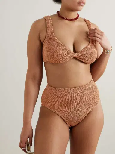 Hunza G Jamie Metallic Seersucker Bikini | Thumbnail 5 Hunza G Jamie Metallic Seersucker Bikini | Thumbnail 5