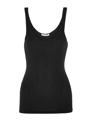 James Perse The Daily Ribbed Stretch-cotton Tank | Thumbnail 1 James Perse The Daily Ribbed Stretch-cotton Tank | Thumbnail 1