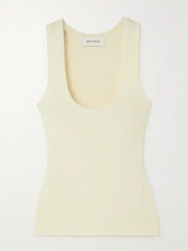 Matteau + Net Sustain Ribbed-knit Tank | Thumbnail 2 Matteau + Net Sustain Ribbed-knit Tank | Thumbnail 2