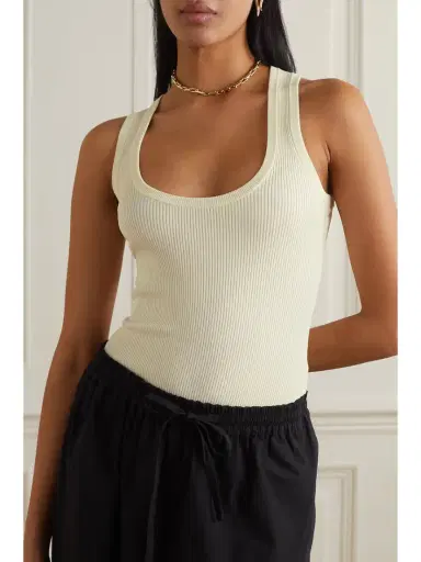 Matteau + Net Sustain Ribbed-knit Tank | Thumbnail 4 Matteau + Net Sustain Ribbed-knit Tank | Thumbnail 4