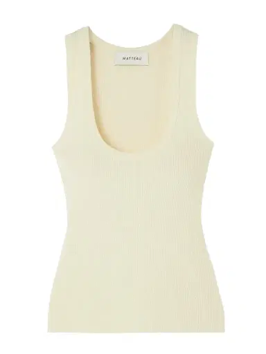 Matteau + Net Sustain Ribbed-knit Tank | Thumbnail 1 Matteau + Net Sustain Ribbed-knit Tank | Thumbnail 1