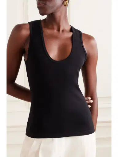 Matteau + Net Sustain Organic Cotton-blend Jersey Tank | Thumbnail 4 Matteau + Net Sustain Organic Cotton-blend Jersey Tank | Thumbnail 4