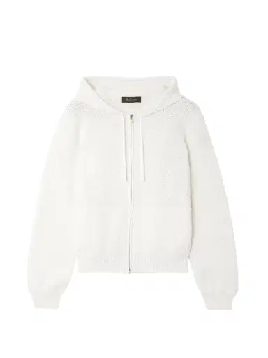 Loro Piana Open-knit Cotton Hoodie | Thumbnail 1 Loro Piana Open-knit Cotton Hoodie | Thumbnail 1