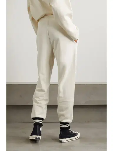Moncler Striped Tapered Cotton-blend Jersey Track Pants | Thumbnail 4 Moncler Striped Tapered Cotton-blend Jersey Track Pants | Thumbnail 4