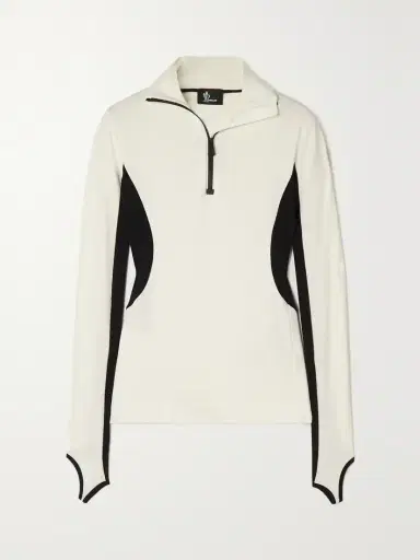 Moncler Grenoble Power Grid Polartec Stretch-jersey Base Layer | Thumbnail 2 Moncler Grenoble Power Grid Polartec Stretch-jersey Base Layer | Thumbnail 2