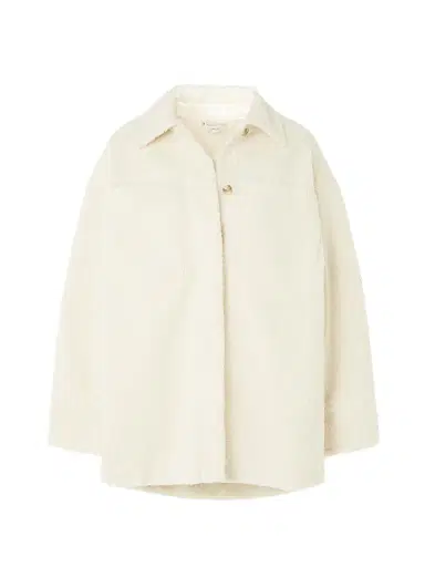 Vince Sherpa Fleece Jacket - Off-white | Thumbnail 1 Vince Sherpa Fleece Jacket - Off-white | Thumbnail 1