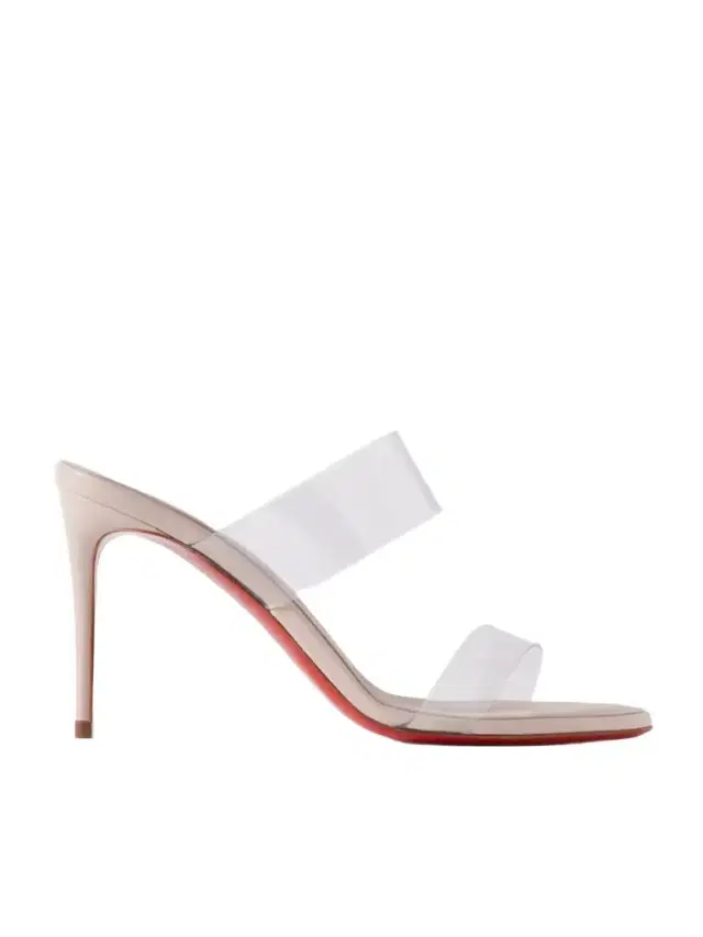 Just Loubi 85 Pvc Mules - Off-white Just Loubi 85 Pvc Mules - Off-white