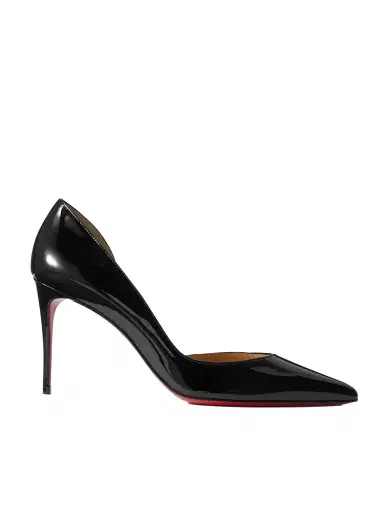 Christian Louboutin Iriza 85 Patent-leather Pumps - Black | Thumbnail 1 Christian Louboutin Iriza 85 Patent-leather Pumps - Black | Thumbnail 1