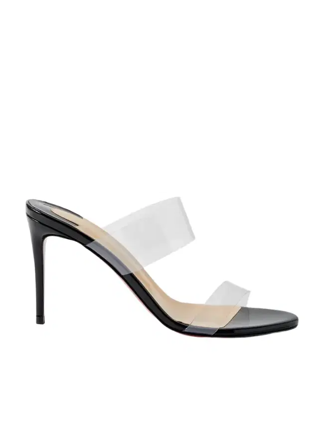 Just Nothing 85 Pvc And Patent-leather Mules - Black Just Nothing 85 Pvc And Patent-leather Mules - Black