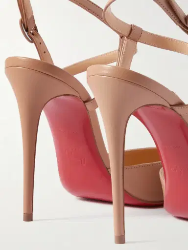 Christian Louboutin Jenlove 100 Leather Slingback Pumps | Thumbnail 4 Christian Louboutin Jenlove 100 Leather Slingback Pumps | Thumbnail 4