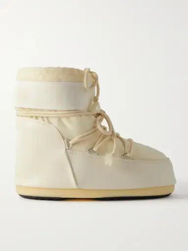 Moon Boot Icon Low Shell And Leather-like Snow Boots | Thumbnail 5 Moon Boot Icon Low Shell And Leather-like Snow Boots | Thumbnail 5