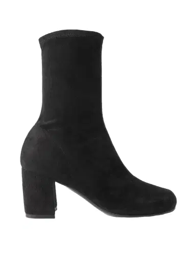 Dries Van Noten Suede Ankle Boots - Black | Thumbnail 1 Dries Van Noten Suede Ankle Boots - Black | Thumbnail 1