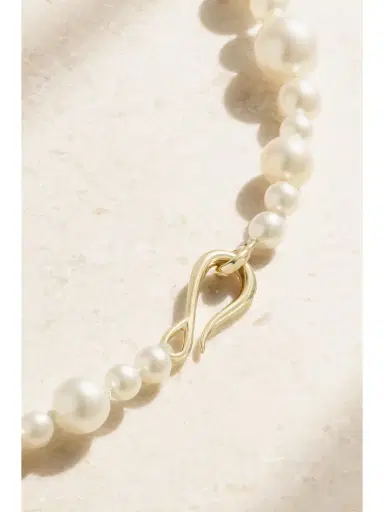 Mizuki 14-karat Gold Pearl Necklace | Thumbnail 3 Mizuki 14-karat Gold Pearl Necklace | Thumbnail 3