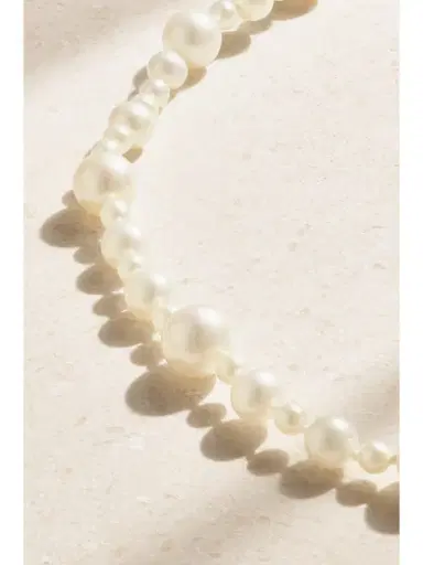 Mizuki 14-karat Gold Pearl Necklace | Thumbnail 4 Mizuki 14-karat Gold Pearl Necklace | Thumbnail 4
