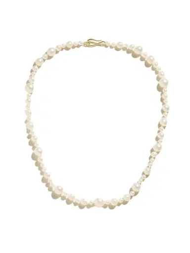 Mizuki 14-karat Gold Pearl Necklace | Thumbnail 1 Mizuki 14-karat Gold Pearl Necklace | Thumbnail 1