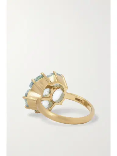 Irene Neuwirth Gemmy Gem 18-karat Gold Aquamarine Ring | Thumbnail 3 Irene Neuwirth Gemmy Gem 18-karat Gold Aquamarine Ring | Thumbnail 3
