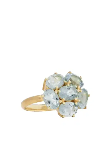 Irene Neuwirth Gemmy Gem 18-karat Gold Aquamarine Ring | Thumbnail 1 Irene Neuwirth Gemmy Gem 18-karat Gold Aquamarine Ring | Thumbnail 1