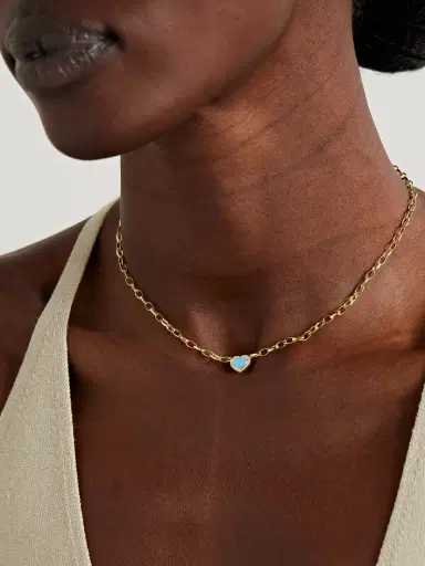 Jennifer Meyer Small Edith 18-karat Gold, Turquoise And Diamond Necklace | Thumbnail 2 Jennifer Meyer Small Edith 18-karat Gold, Turquoise And Diamond Necklace | Thumbnail 2