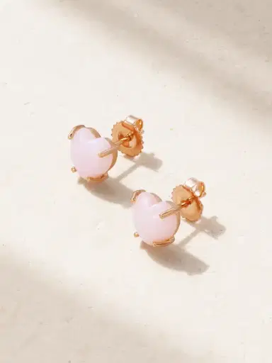 Irene Neuwirth Love 18-karat Rose Gold Opal Earrings | Thumbnail 1 Irene Neuwirth Love 18-karat Rose Gold Opal Earrings | Thumbnail 1