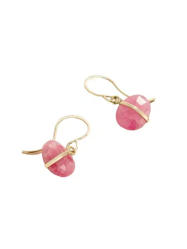 Melissa Joy Manning 14-karat Recycled Gold Sapphire Earrings | Thumbnail 1 Melissa Joy Manning 14-karat Recycled Gold Sapphire Earrings | Thumbnail 1